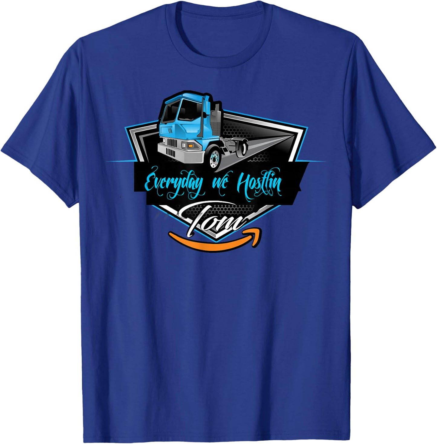 TOM Every Day We Hostlin T-Shirt - T-Shirt | Royal