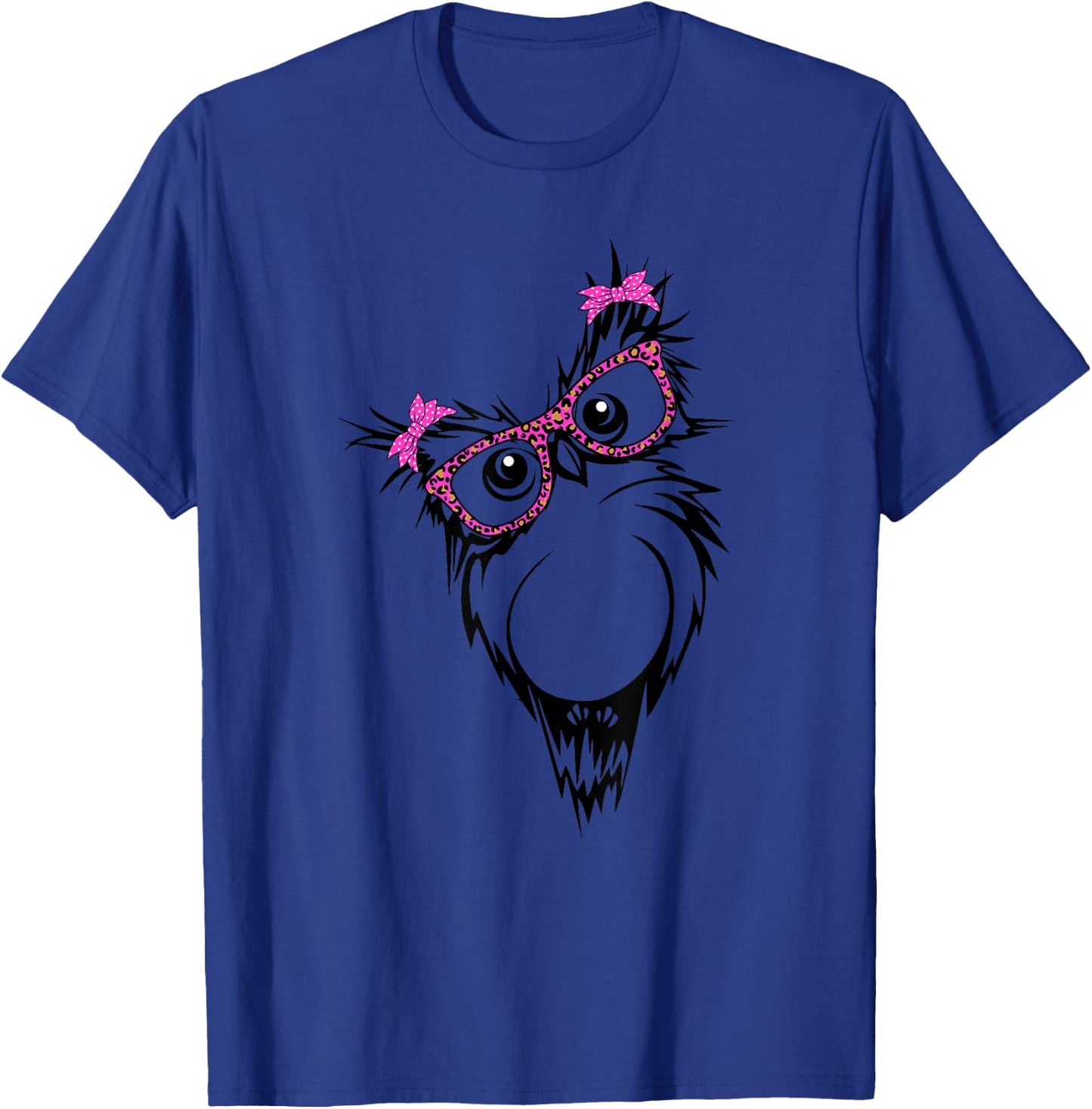 cute OwL with bandana glasses T-Shirt - T-Shirt | Royal