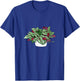 Wandering Jew Plant House Purple Heart Secretia Queen T-Shirt - T-Shirt | Royal