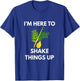 Sukkot I'M Here To Shake Things Up Lulav Etrog Jewish Sukkah T-Shirt - T-Shirt | Royal