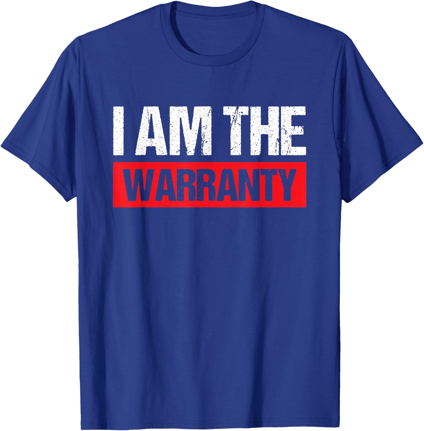 Car Mechanic Repair Vehicles Handyman I Am The Warranty , Small, Black T-Shirt - T-Shirt | Royal