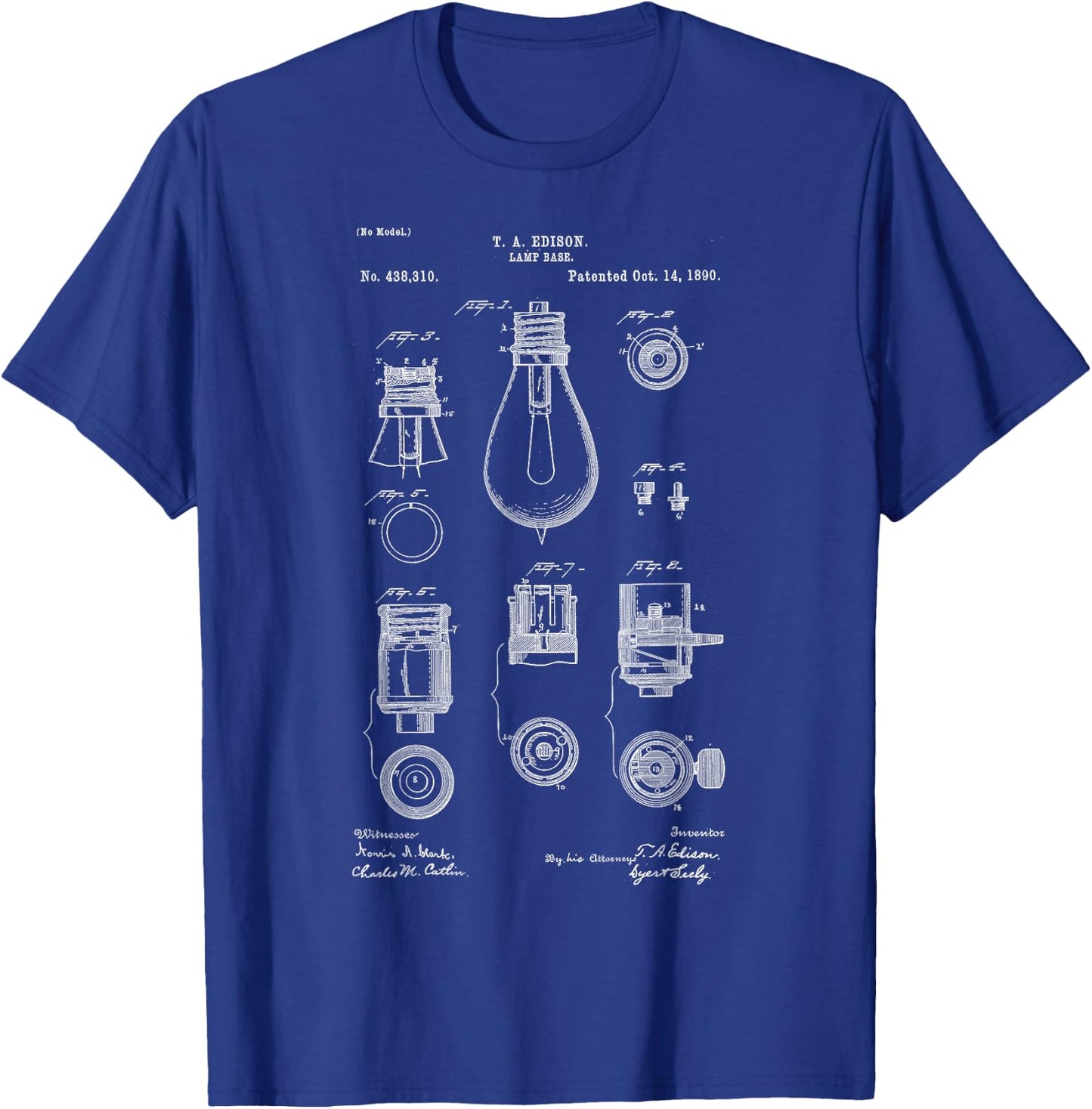 Electrician Electrical Engineers , Men's, Black, Small, Short Sleeve, Regular Fit, Cotton Blend, Polyester, , Modern, Art, Exercise and Fitness, -Adults, -Kids T-Shirt - T-Shirt | Royal