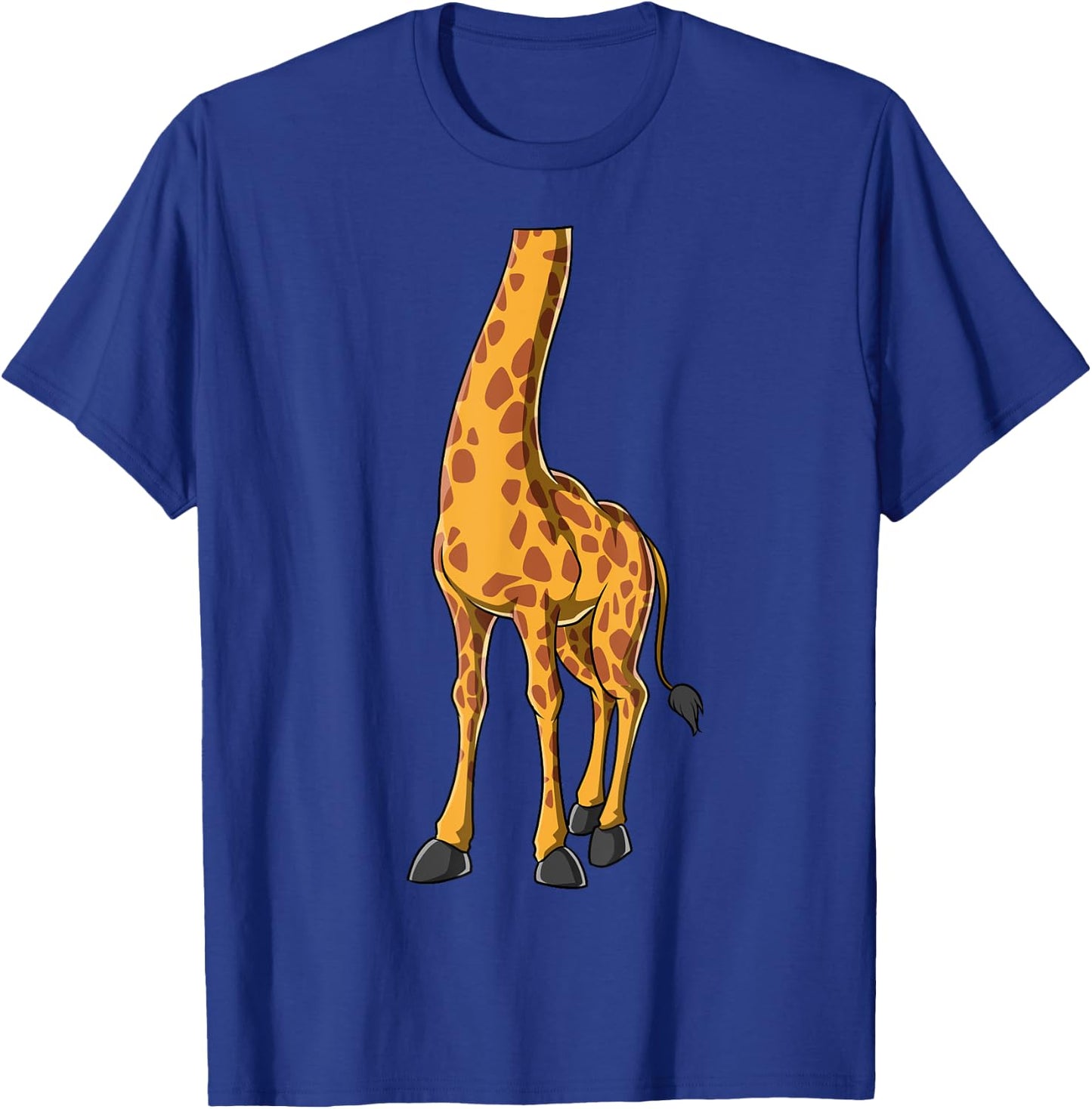 Easy Giraffe Costume Giraffe Body Headless Giraffe Costume T-Shirt - T-Shirt | Royal