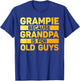 Grampie Art For Grandpa From Grandkids Father's Day Grampie T-Shirt - T-Shirt | Royal