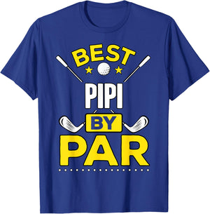 Best Pipi By Par Golf Pipi Gift T-Shirt - T-Shirt | Royal