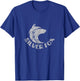 Silver Fox Foxes Forest Animal Distressed Look T-Shirt - T-Shirt | Royal