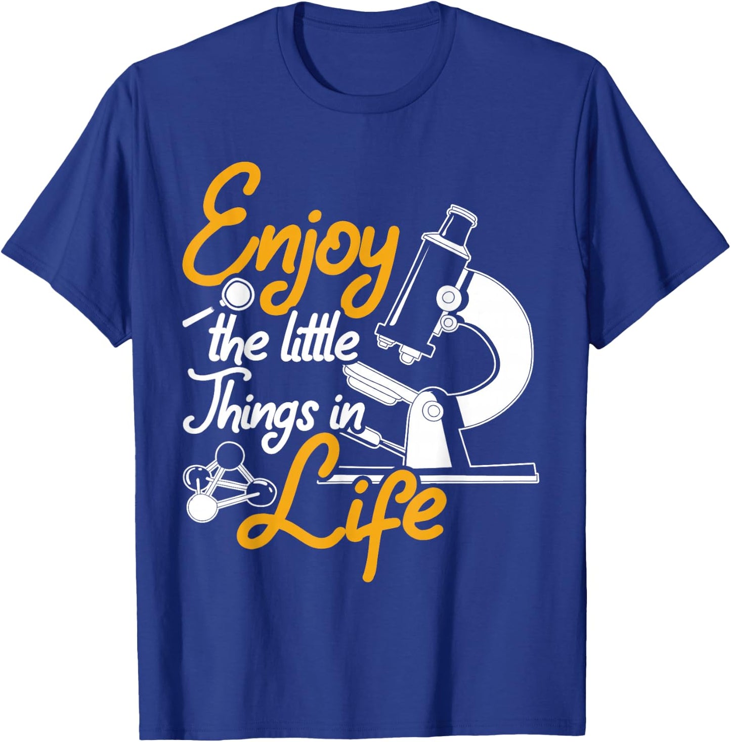 Microbiology Science Funny Gift Biology T-Shirt - T-Shirt | Royal