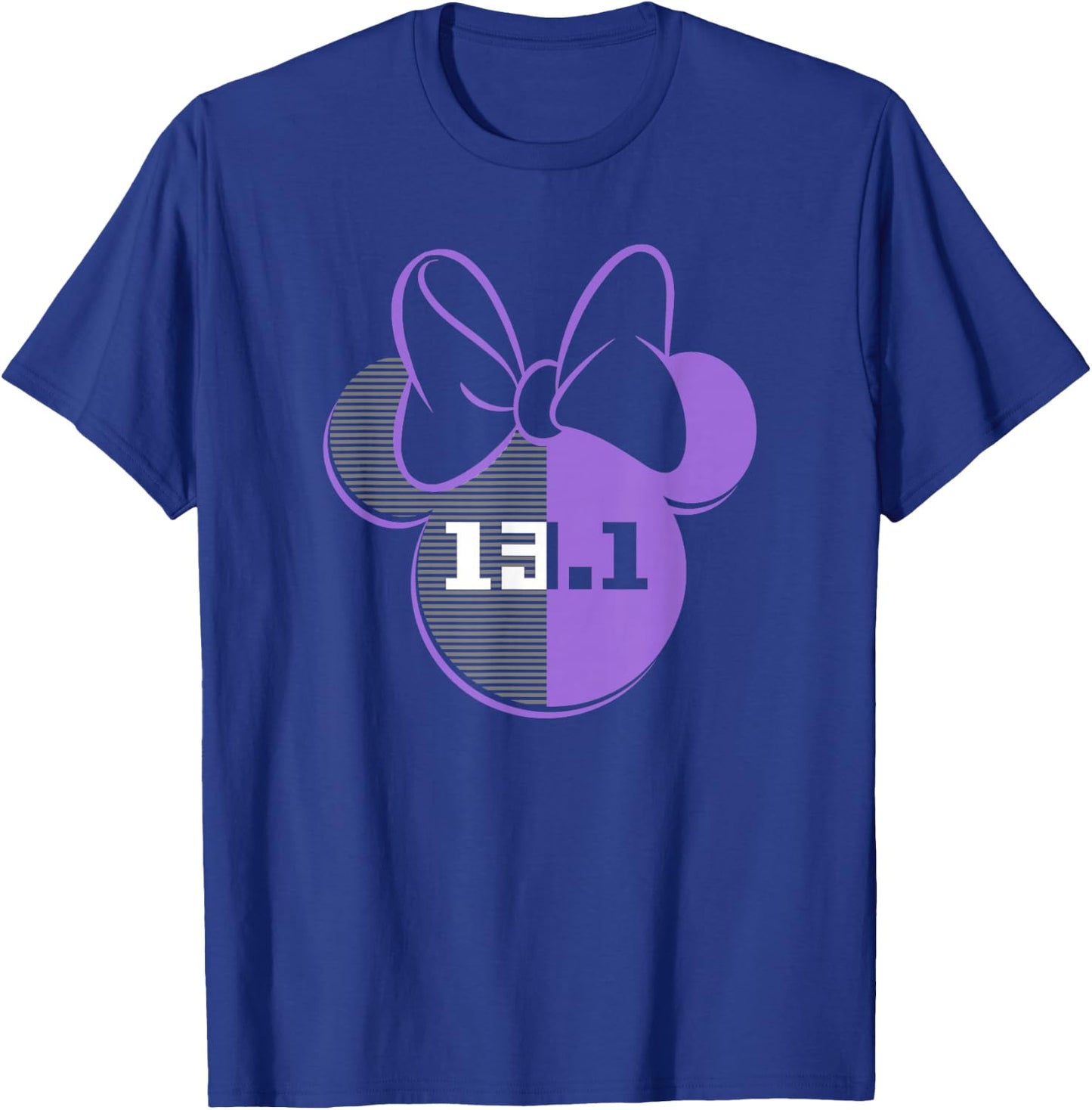 Disney Mickey And Friends Minnie Mouse Half Marathon 13.1 T-Shirt - T-Shirt | Royal