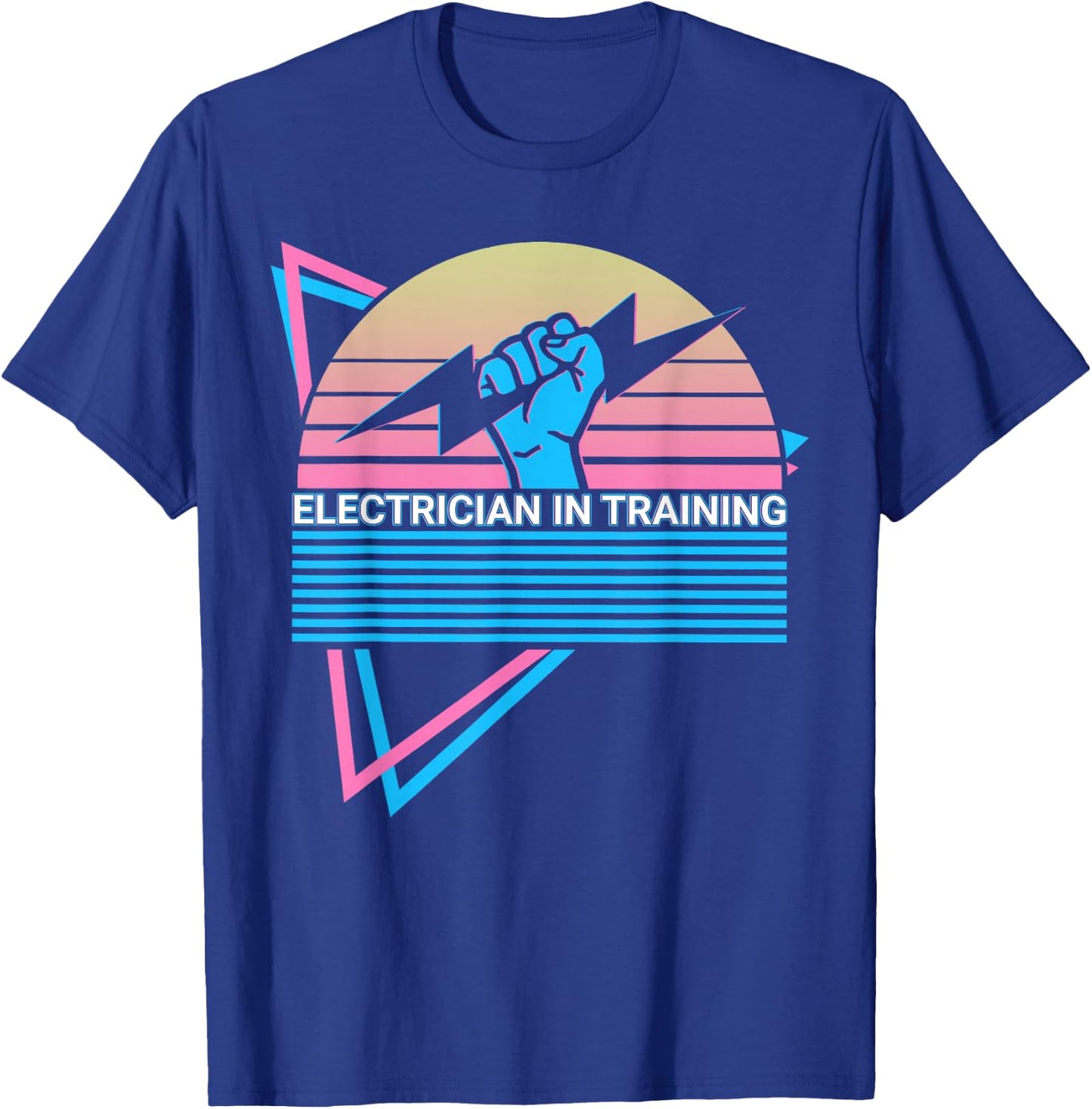 Electrician In Training Retro T-Shirt - T-Shirt | Royal