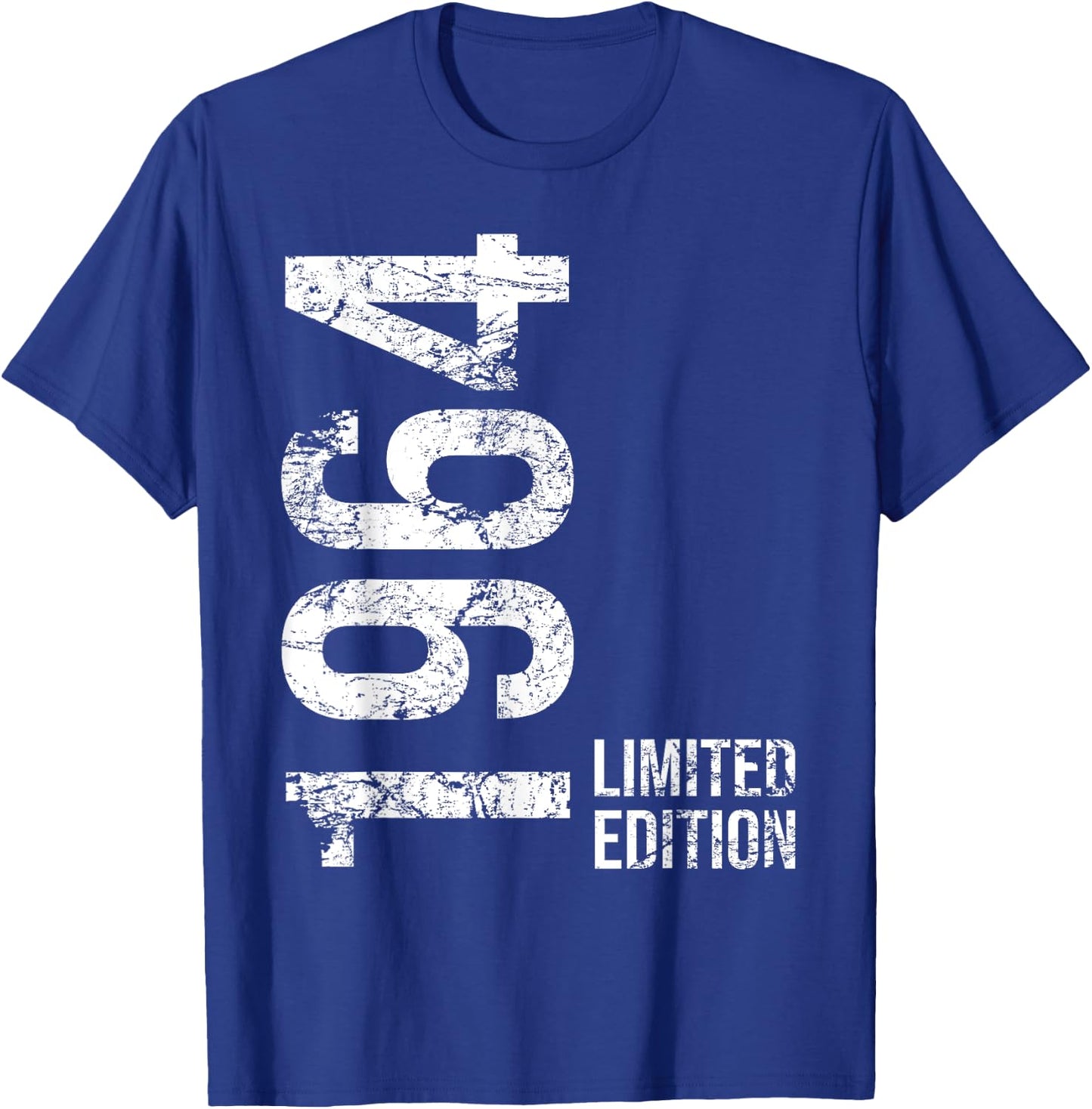 61st Birthday 61 Years Old Man Woman Vintage 1964 T-Shirt - T-Shirt | Royal