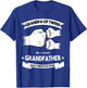 Grandpa of Twins Baby Announcement Party Twin Grandfather T-Shirt - T-Shirt | Royal
