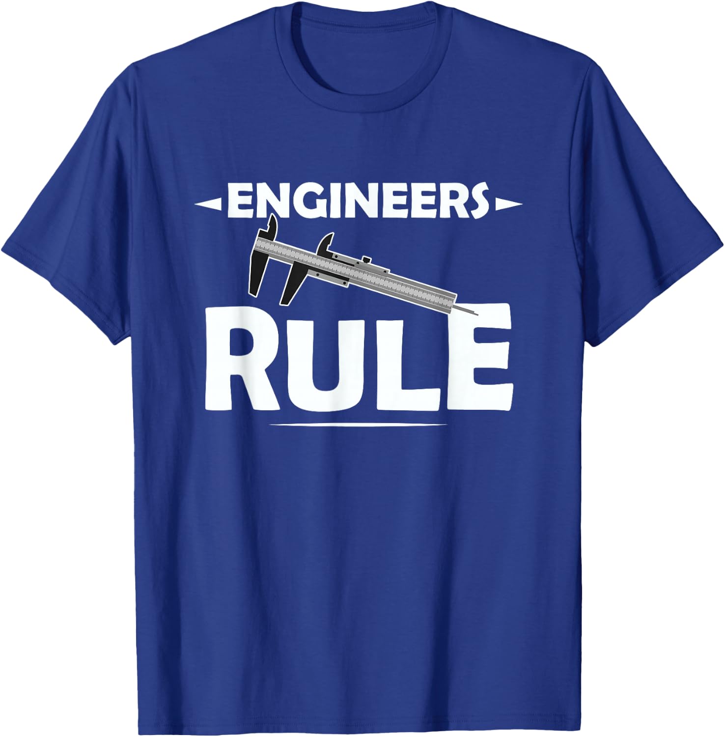 Slide Rule Engineers Rule Vintage Old School Gift T-Shirt - T-Shirt | Royal