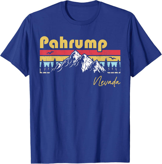 Pahrump Nevada Roots Hometown Vintage Home State Pride T-Shirt - T-Shirt | Royal