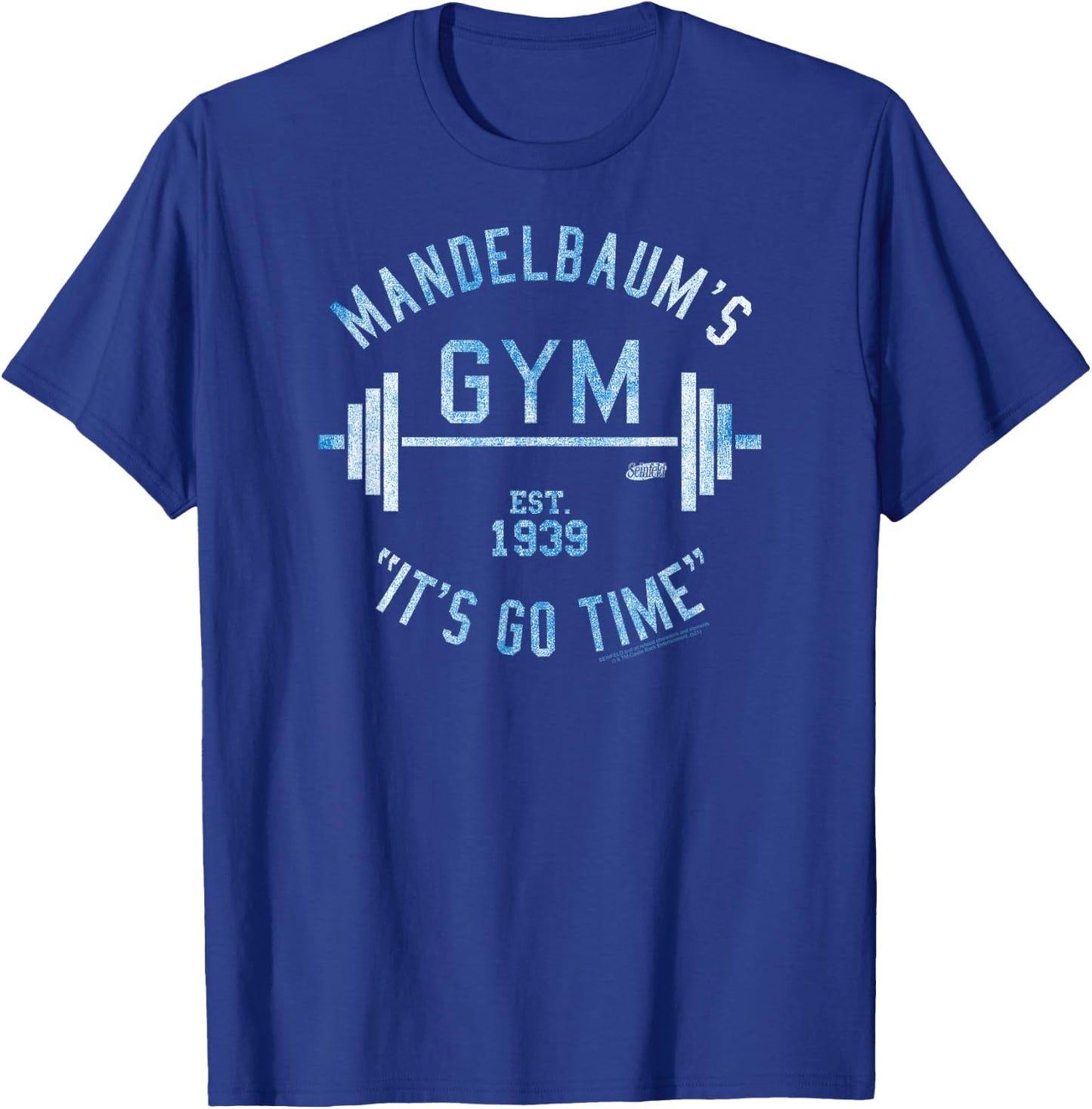 Seinfeld Mandelbaum's Gym T-Shirt - T-Shirt | Royal