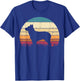 Heeler Sunset Retro Animal Pet Australian Cattle Dog Gift T-Shirt - T-Shirt | Royal