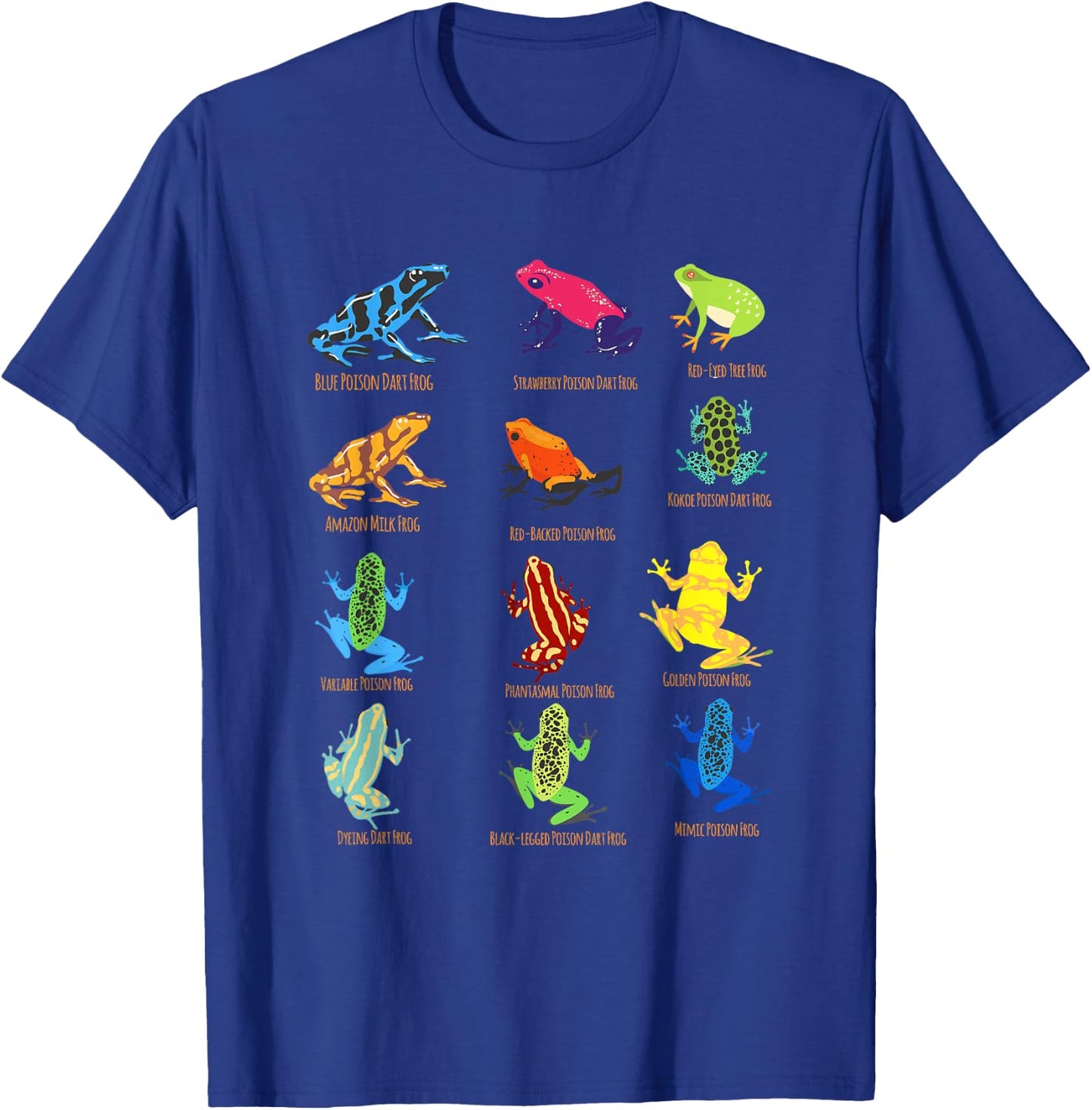 Frogs Toy for Kids Easter Party Favors Red Frogs T-Shirt - T-Shirt | Royal