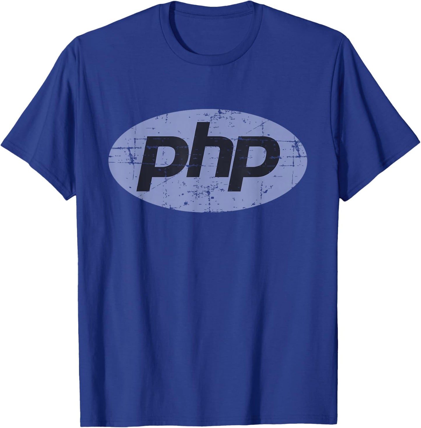 Vintage PHP Backend Laravel CodeIgniter Developer T-Shirt - T-Shirt | Royal
