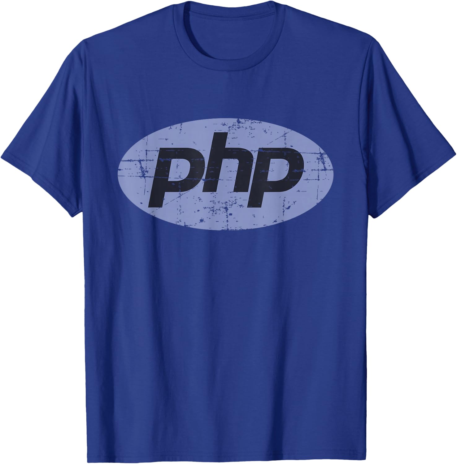 Vintage PHP Backend Laravel CodeIgniter Developer T-Shirt - T-Shirt | Royal