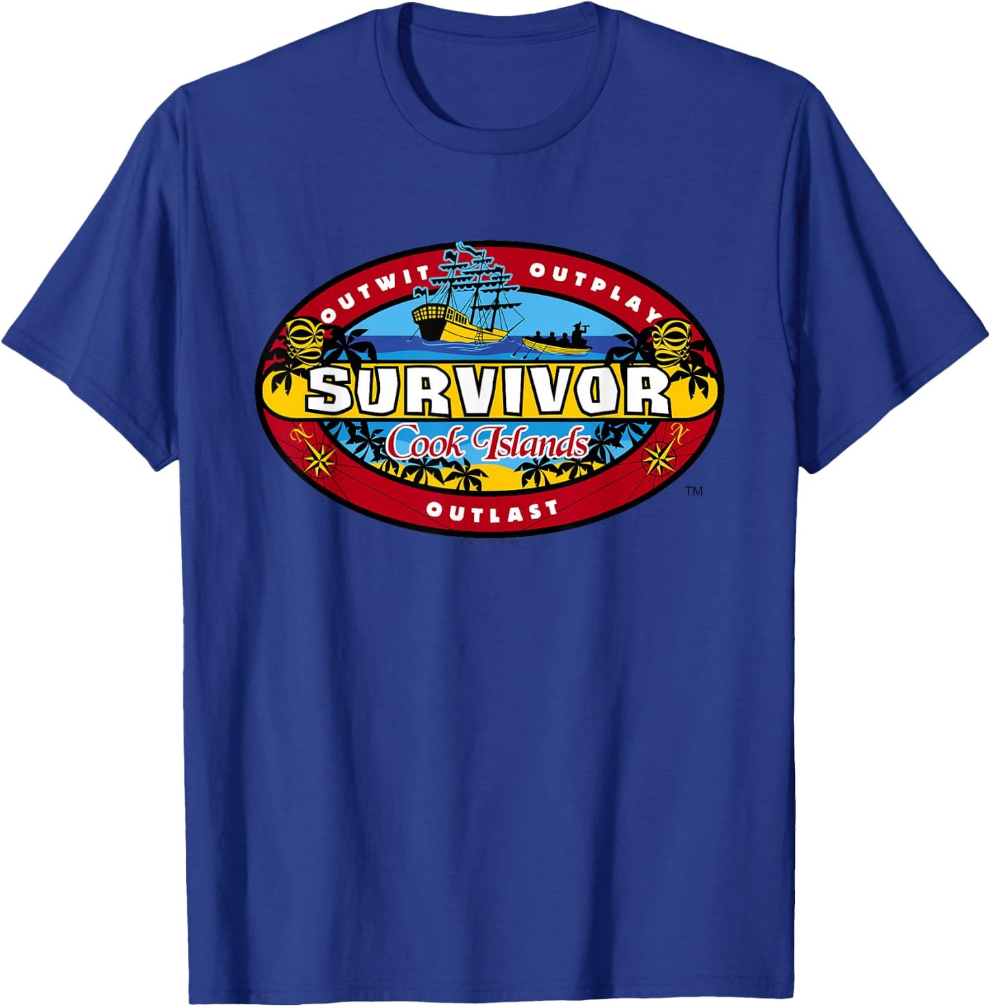 Survivor Cook Islands T-Shirt - T-Shirt | Royal