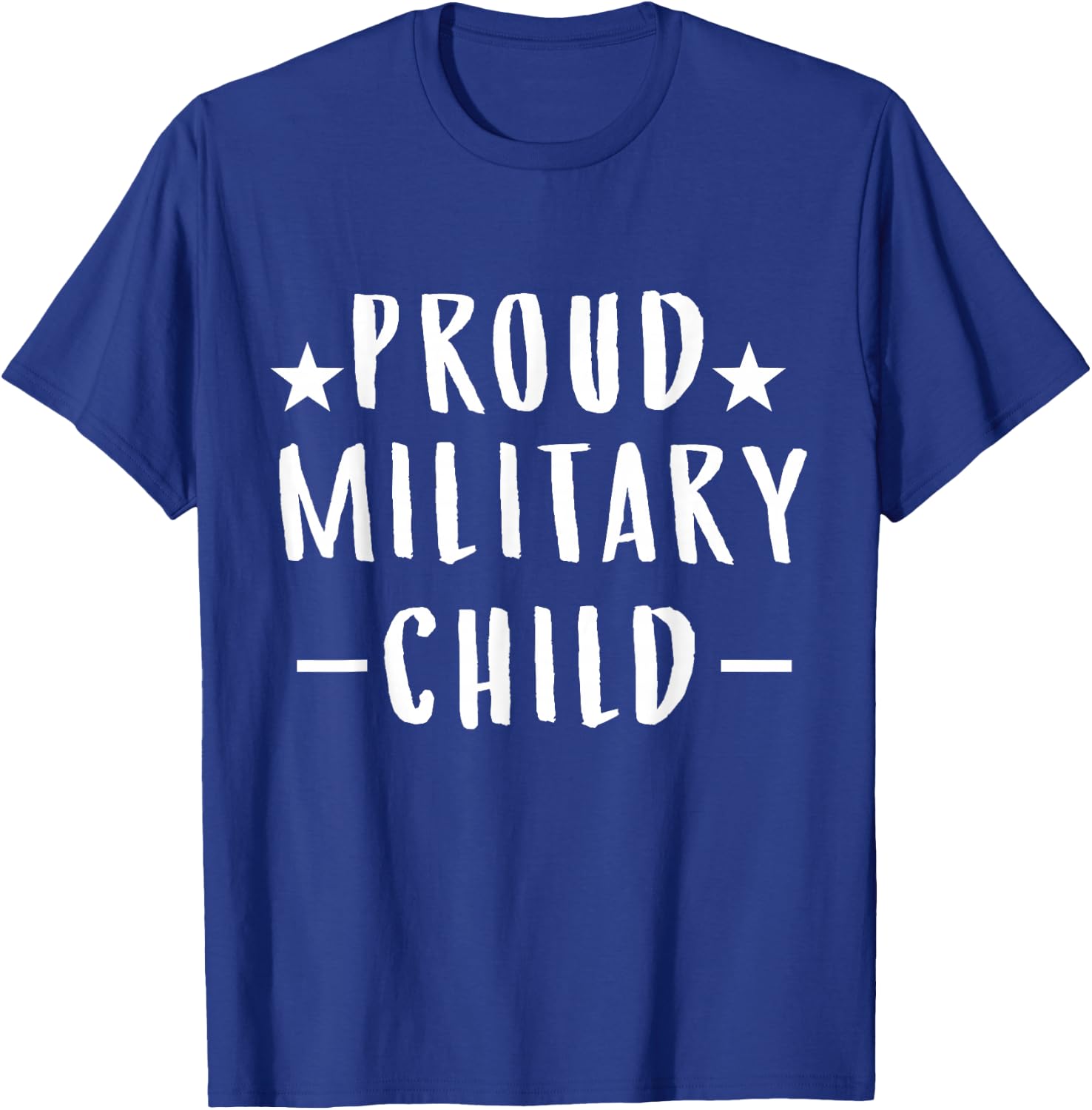 Purple Proud Military Child T Shirt Military Children Month T-Shirt - T-Shirt | Royal