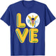 LOVE - Virgin Islands T-Shirt - T-Shirt | Royal