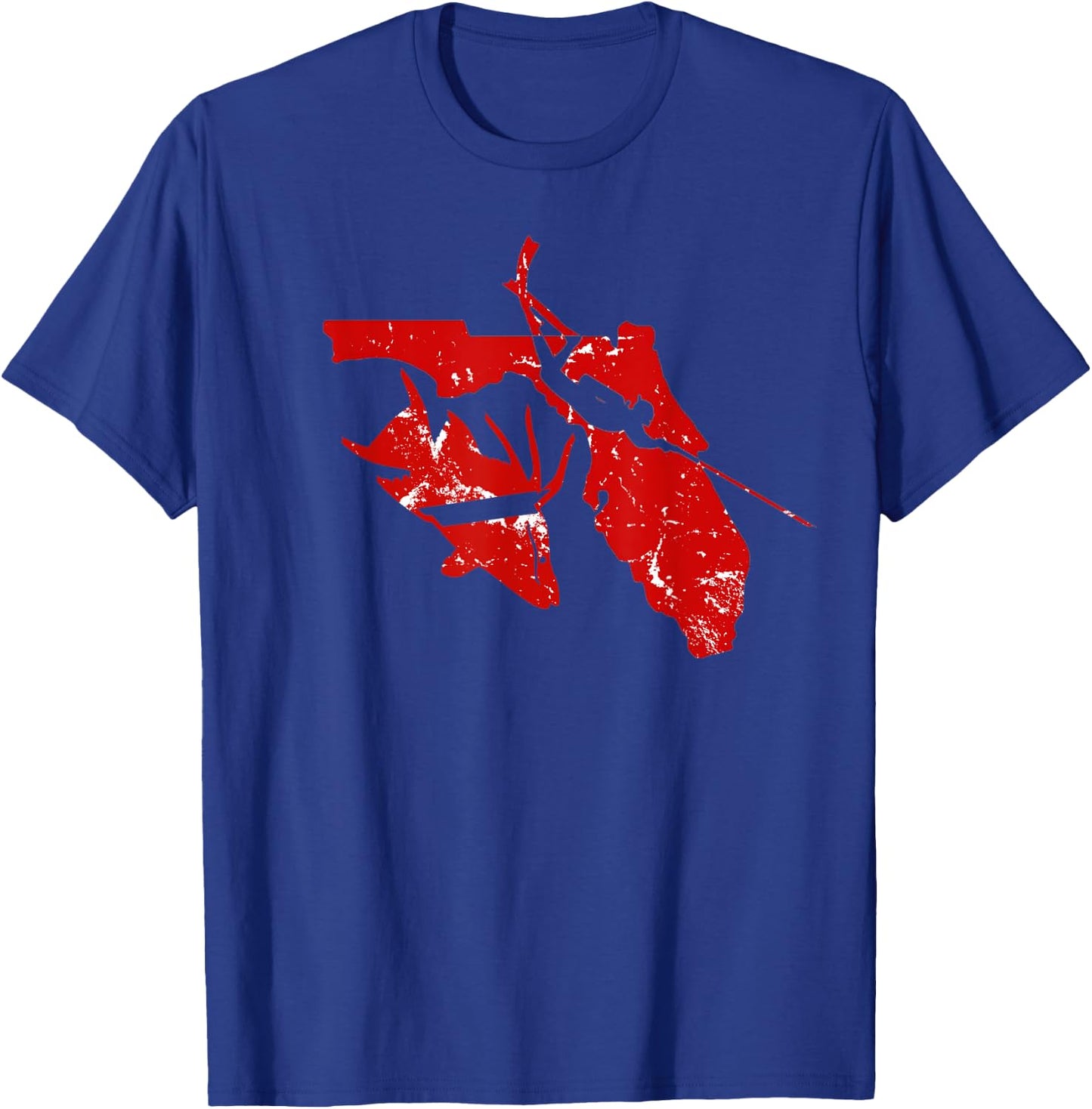 Florida Hogfish Spearfishing Gift T-Shirt - T-Shirt | Royal