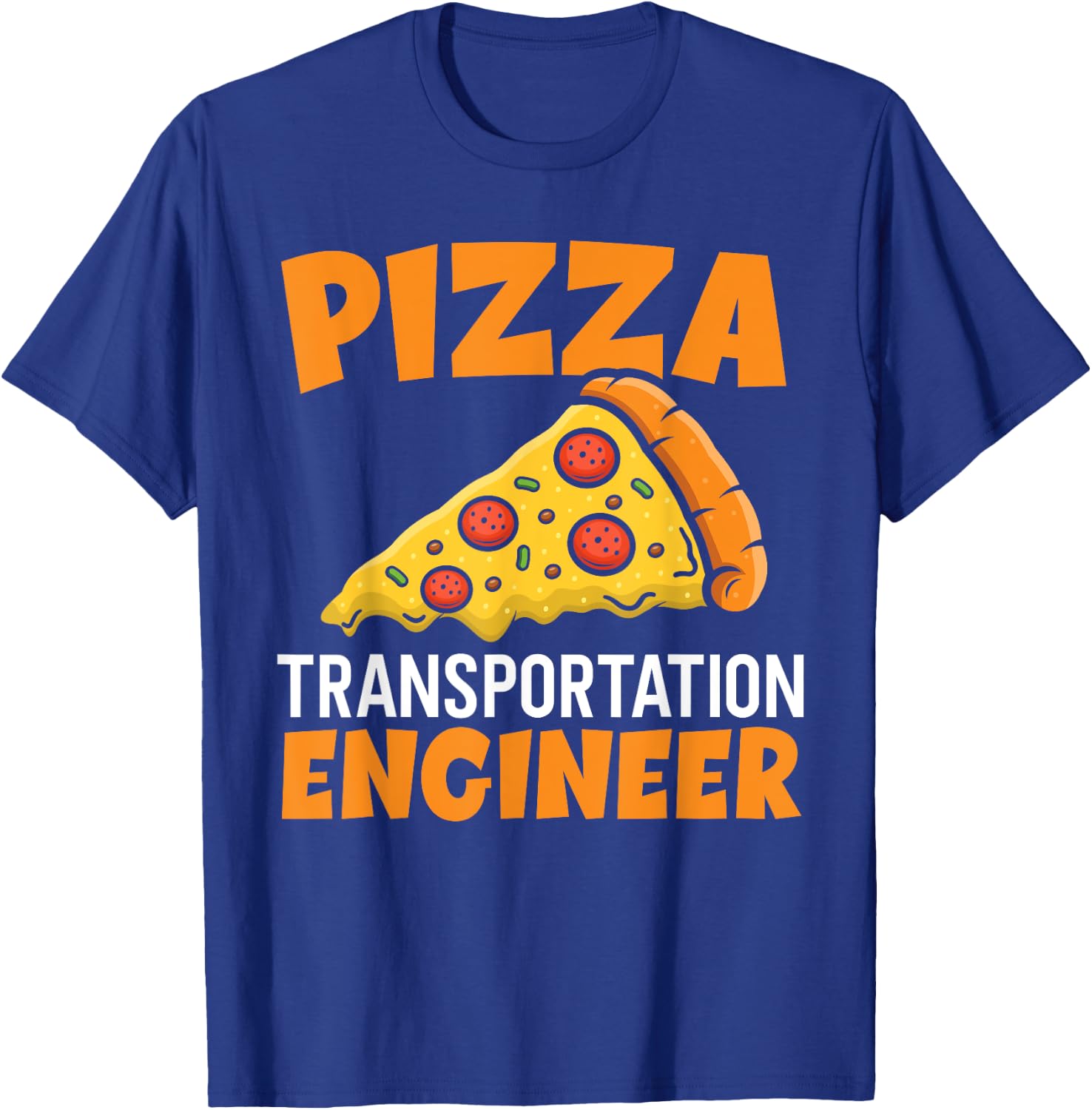 Pizza Delivery Engineer Pizza Delivery Service T-Shirt - T-Shirt | Royal