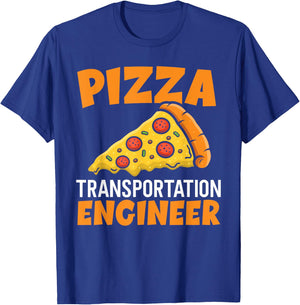 Pizza Delivery Engineer Pizza Delivery Service T-Shirt - T-Shirt | Royal