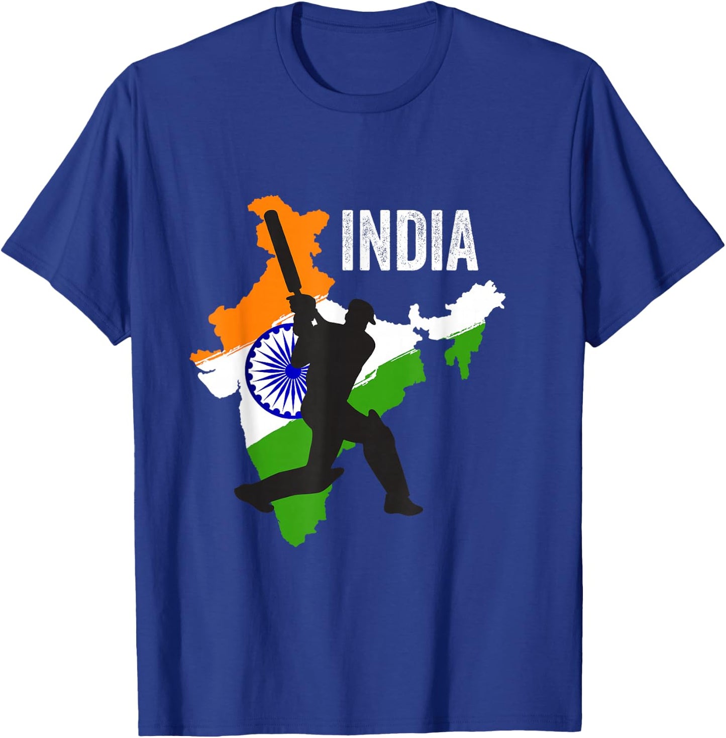 Indian Cricket Jersey India Cricket Team Lover Supporter T-Shirt - T-Shirt | Royal