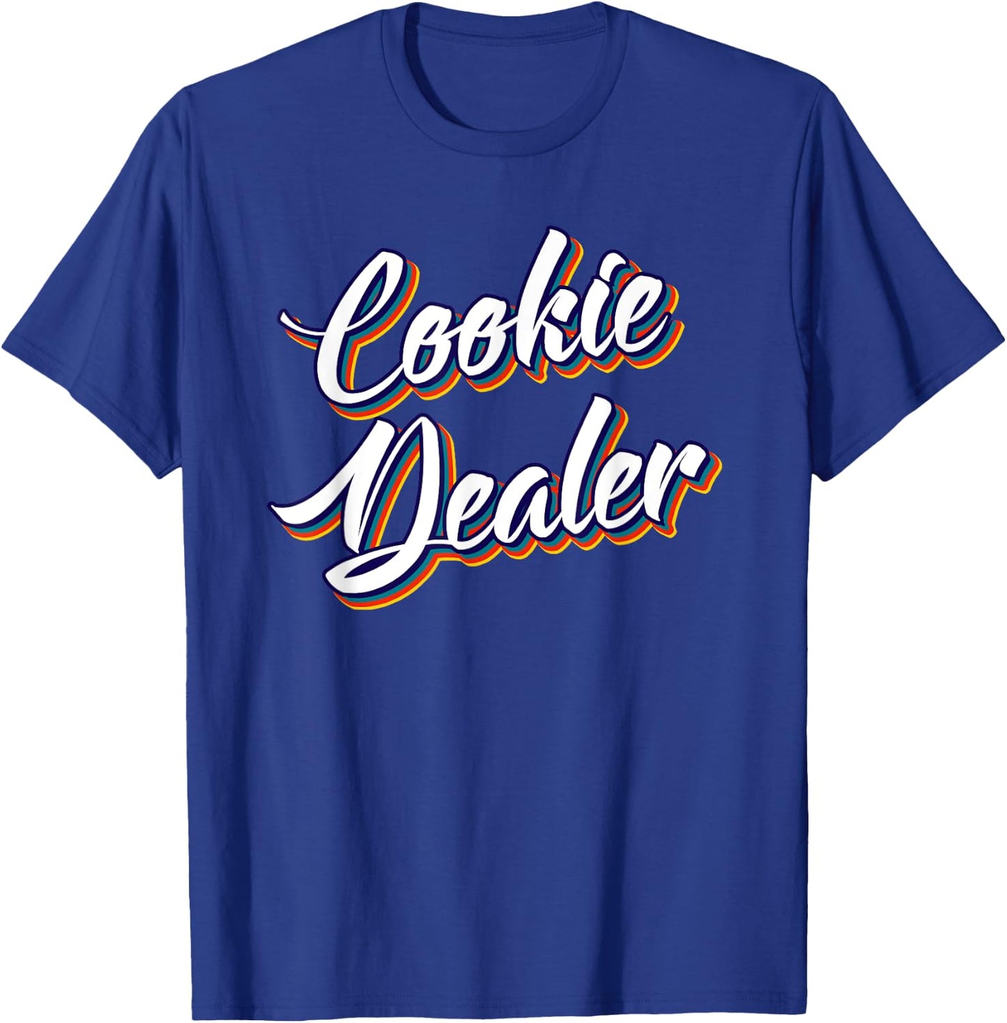 Retro Cookie Dealer Tester Sweets Cookies Baker T-Shirt - T-Shirt | Royal