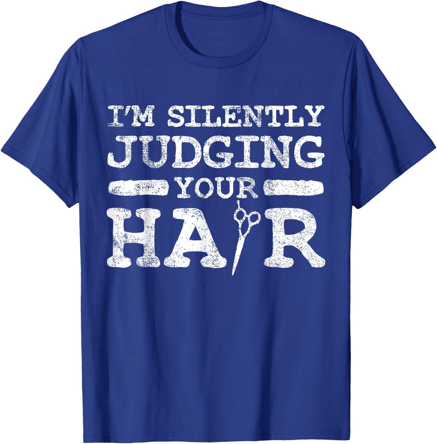 Hairstylist Hairdresser Hairstyling Vintage T-Shirt - T-Shirt | Royal