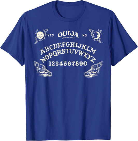 Ouija Classic Game Board Vintage Logo T-Shirt - T-Shirt | Royal