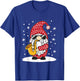 Christmas Saxophone Player Gnome Brass Band Saxophonist T-Shirt - T-Shirt | Royal