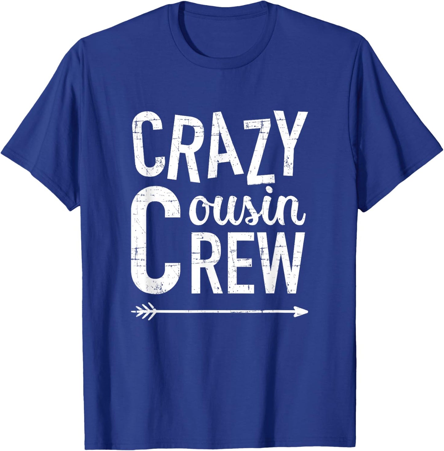 Crazy cousin crew T-Shirt - T-Shirt | Royal