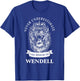 Wendell Gift Name Lion T-Shirt - T-Shirt | Royal