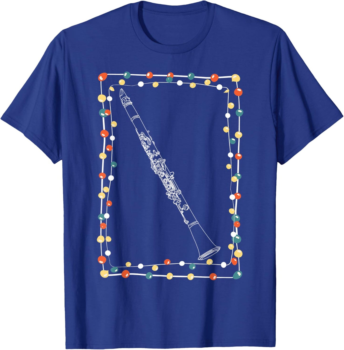 Christmas Clarinet T-Shirt - T-Shirt | Royal
