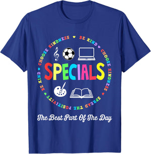 Specials Crew Teacher TRIBE Team Back To Primary School T-Shirt - T-Shirt | Royal