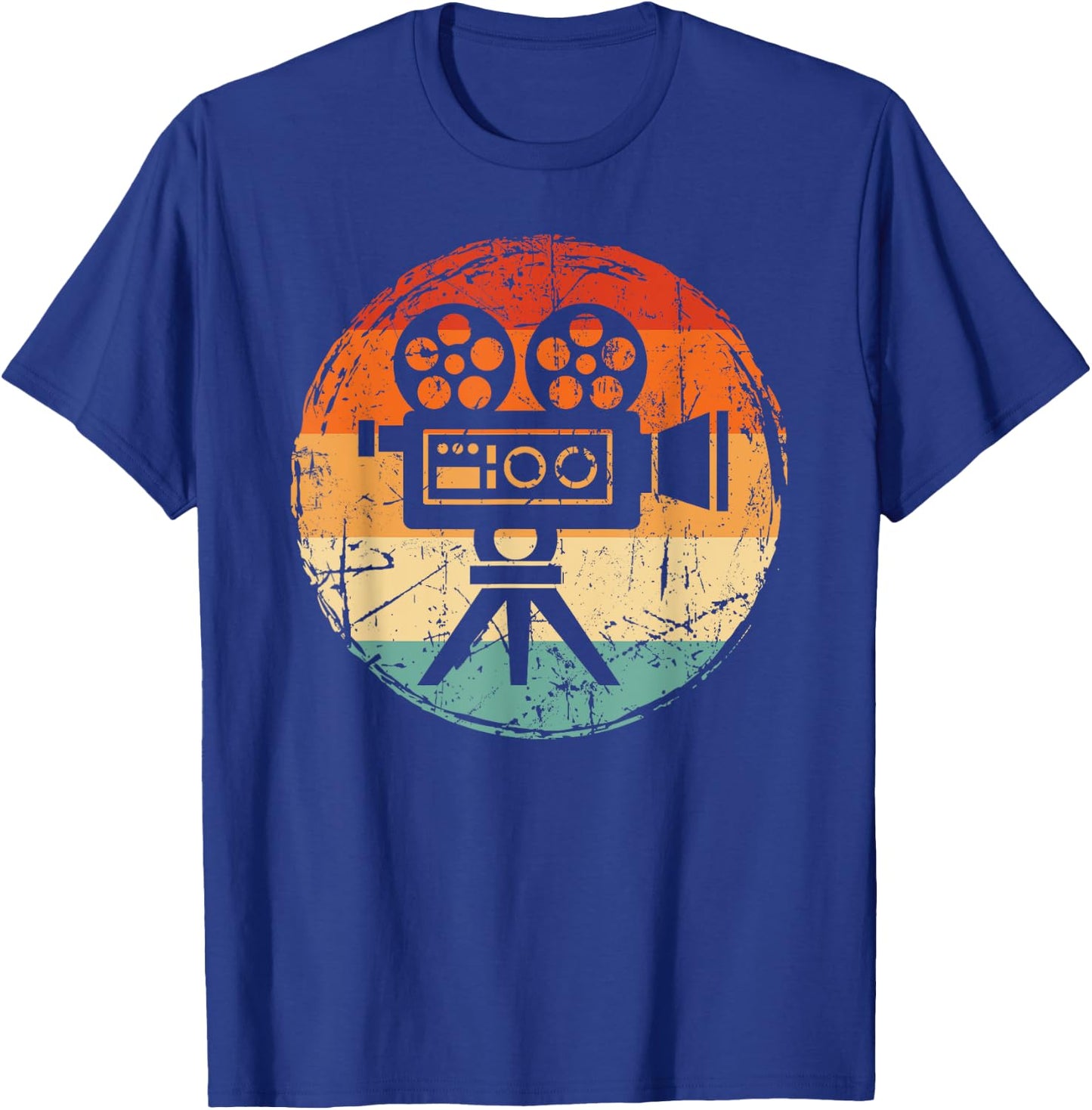 Movie Maker Film Director Cinematographer Videographer T-Shirt - T-Shirt | Royal