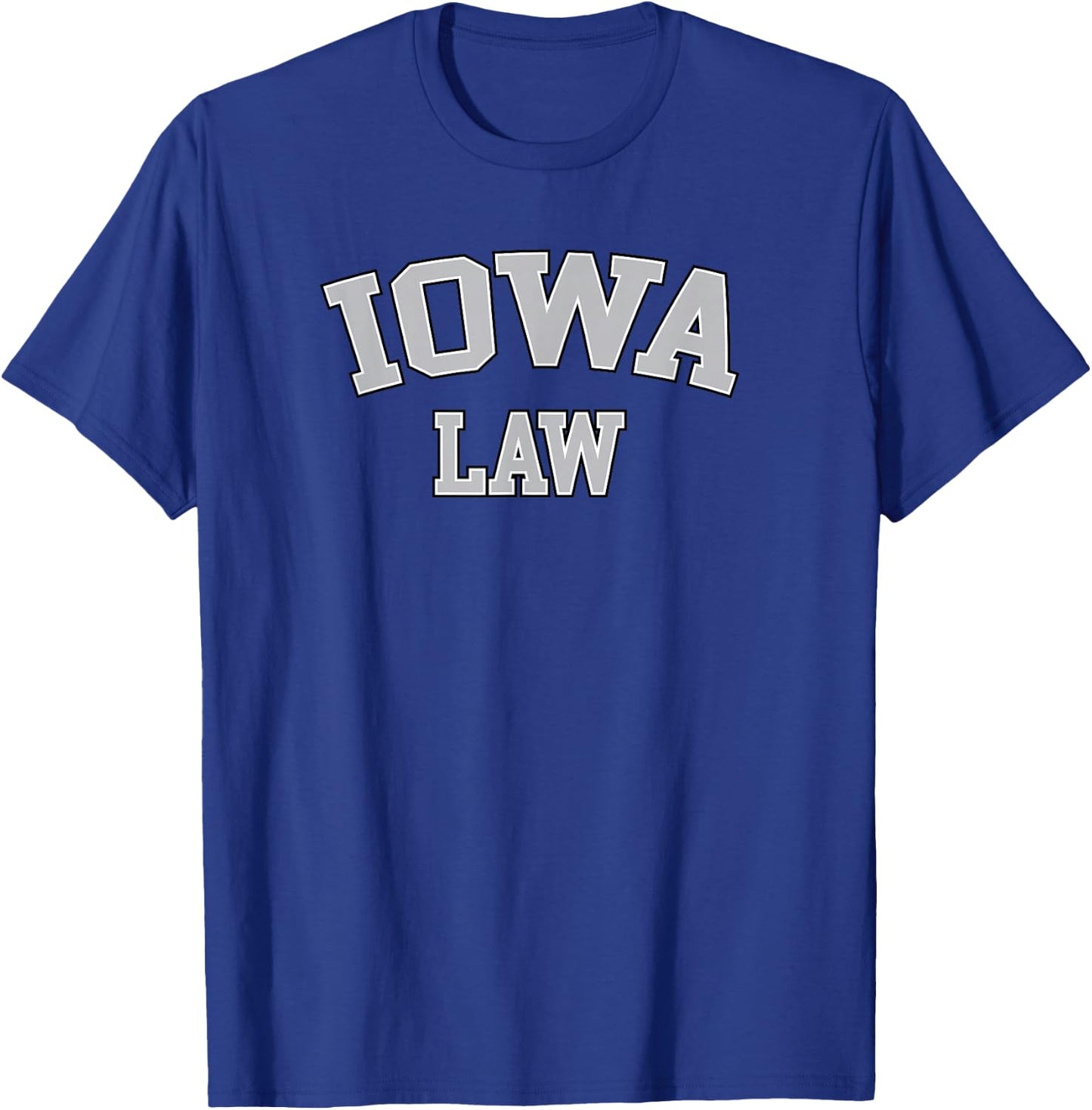 Iowa Lawyer, Attorney Bar Graduate School Law Gift T-Shirt - T-Shirt | Royal