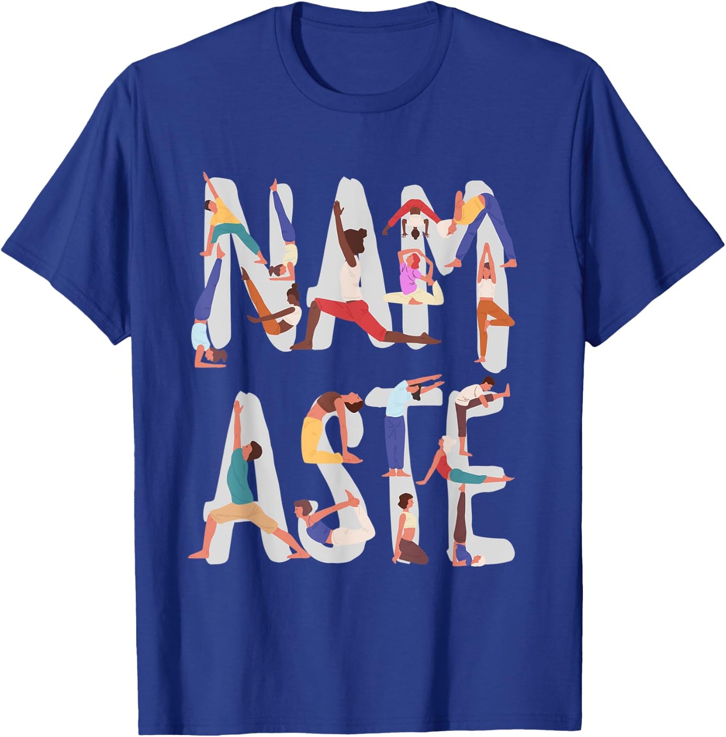 Namaste Yoga, Yogalicious tops, Namaste yoga pose T-Shirt - T-Shirt | Royal