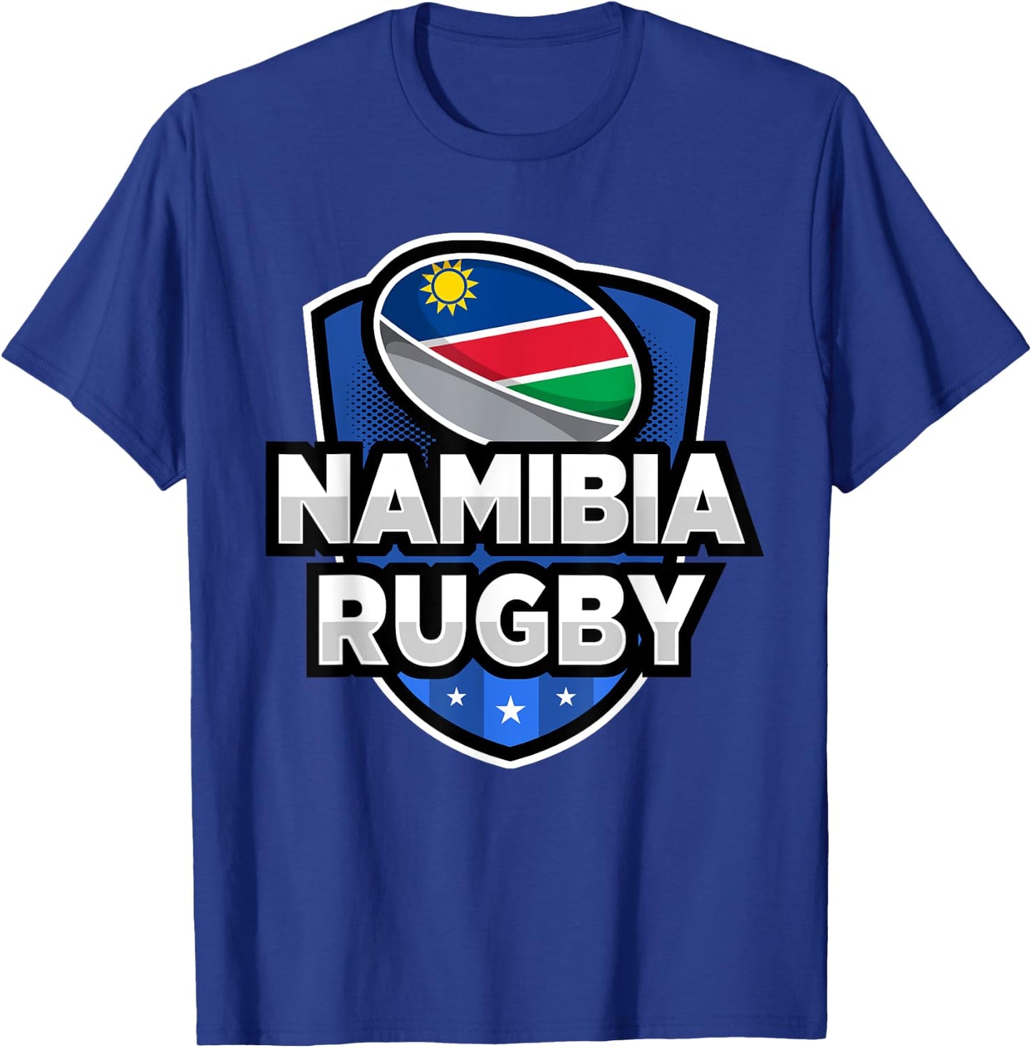 Love Namibia Rugby Namibian Team Jersey T-Shirt - T-Shirt | Royal
