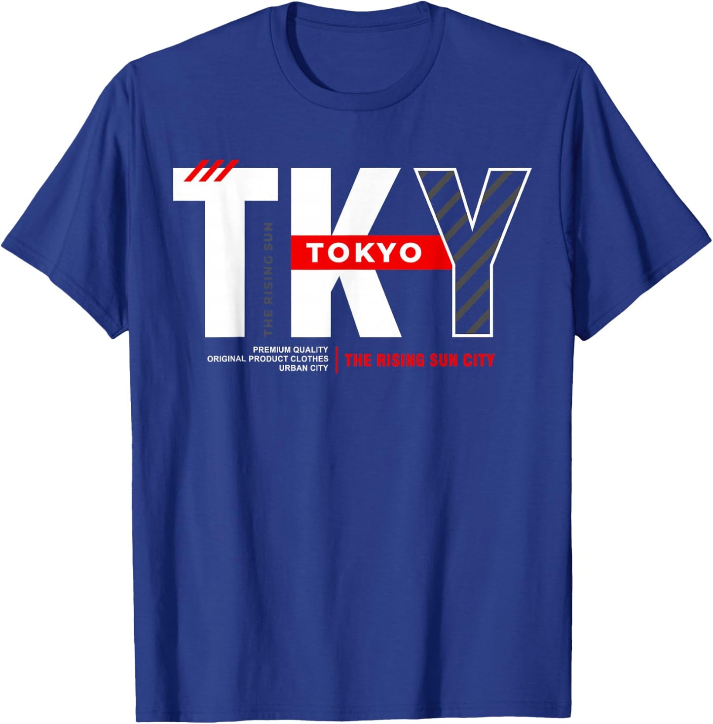 TKY Tokyo The Rising Sun City T-Shirt - T-Shirt | Royal