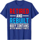 BW Surgery Retired and Rebuilt Hippie Theme Medical Replacement Parts , Men's Black Small Classic Fit Short Sleeve T-Shirt - T-Shirt | Royal