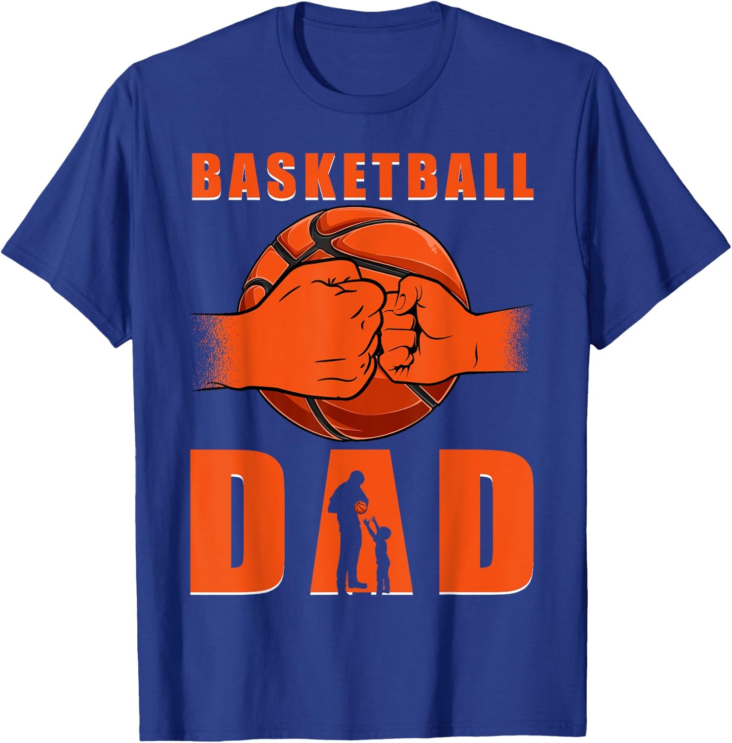 Basketball Dad T-Shirt - T-Shirt | Royal