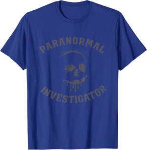 Ghost Hunting Paranormal Investigator T-Shirt - T-Shirt | Royal