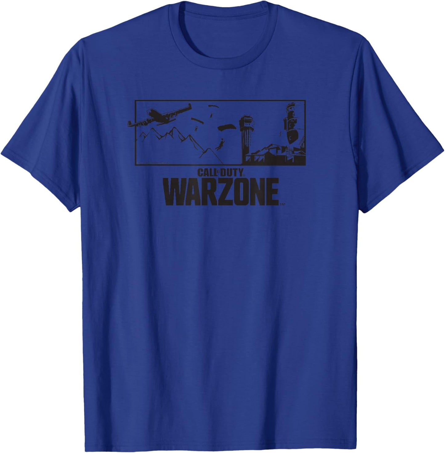 Call of Duty Warzone Landscape Gaming T-Shirt - T-Shirt | Royal