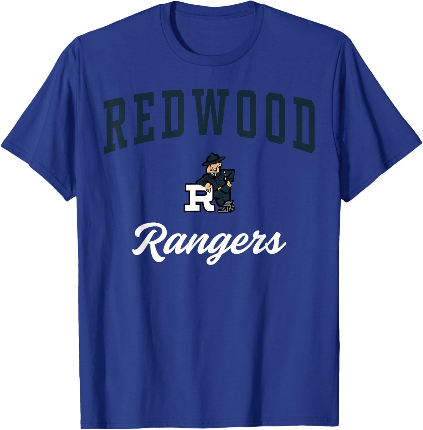 Redwood High School Rangers C3 T-Shirt - T-Shirt | Royal