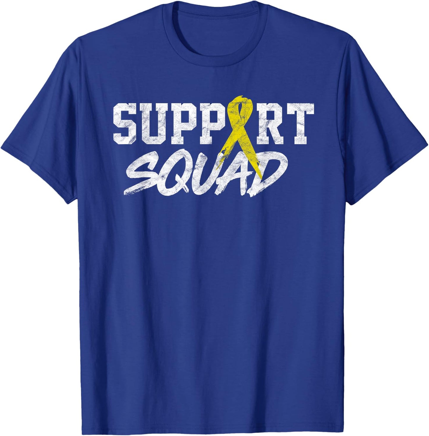 Sarcoma Awareness Month Support Squad Bone Cancer T-Shirt - T-Shirt | Royal