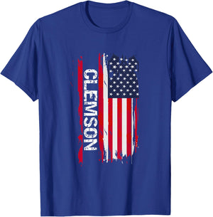 Clemson City T-Shirt - T-Shirt | Royal