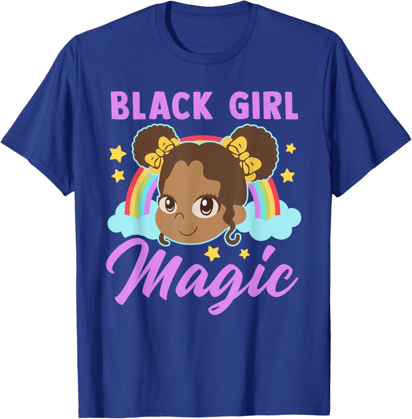 Black Girl Magic African American Melanin Kids Toddler Gifts Small T-Shirt - T-Shirt | Royal